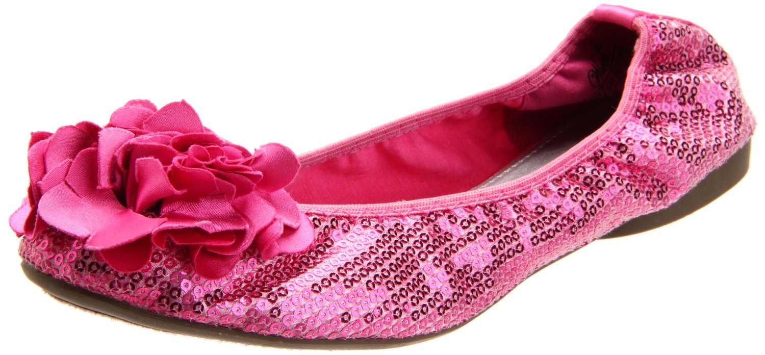 Pink ballet flats - Oh So Girly!